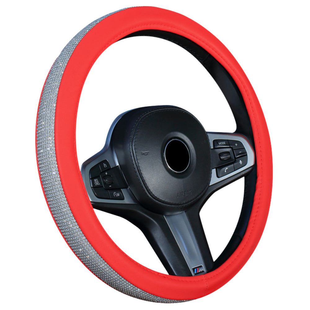 Women's Fashion Non-slip Car Steering Wheel Cover