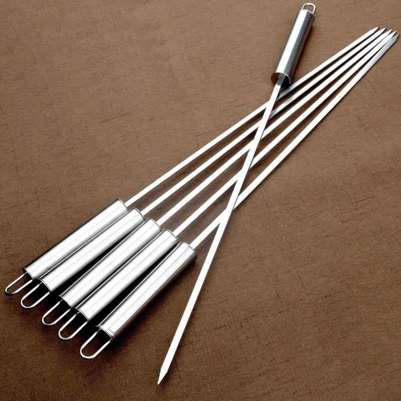 Barbecue Skewers Stainless Steel Barbecue Sticks