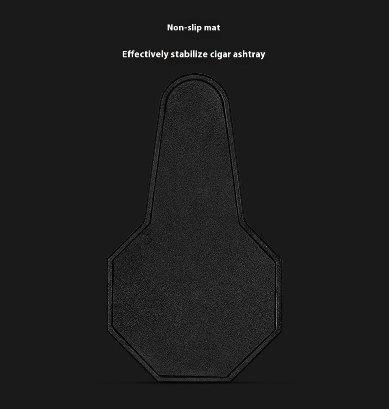 Fashion Single Sink Atmospheric Metal Ashtray