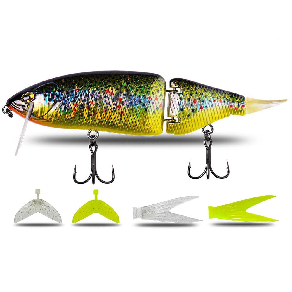 Sub-floating Water Multi-section Bionic False Bait