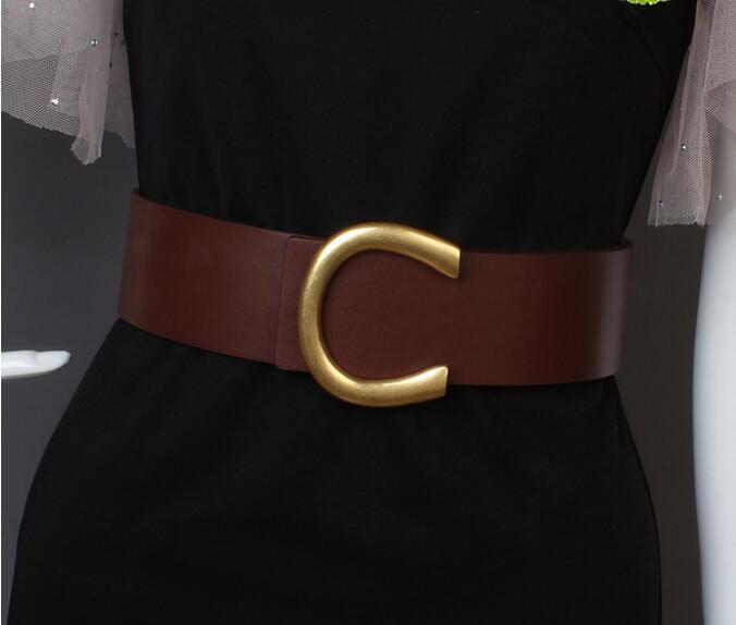 Manteau Large Ceinture Femmes Décoratif Mode Robe Assortie