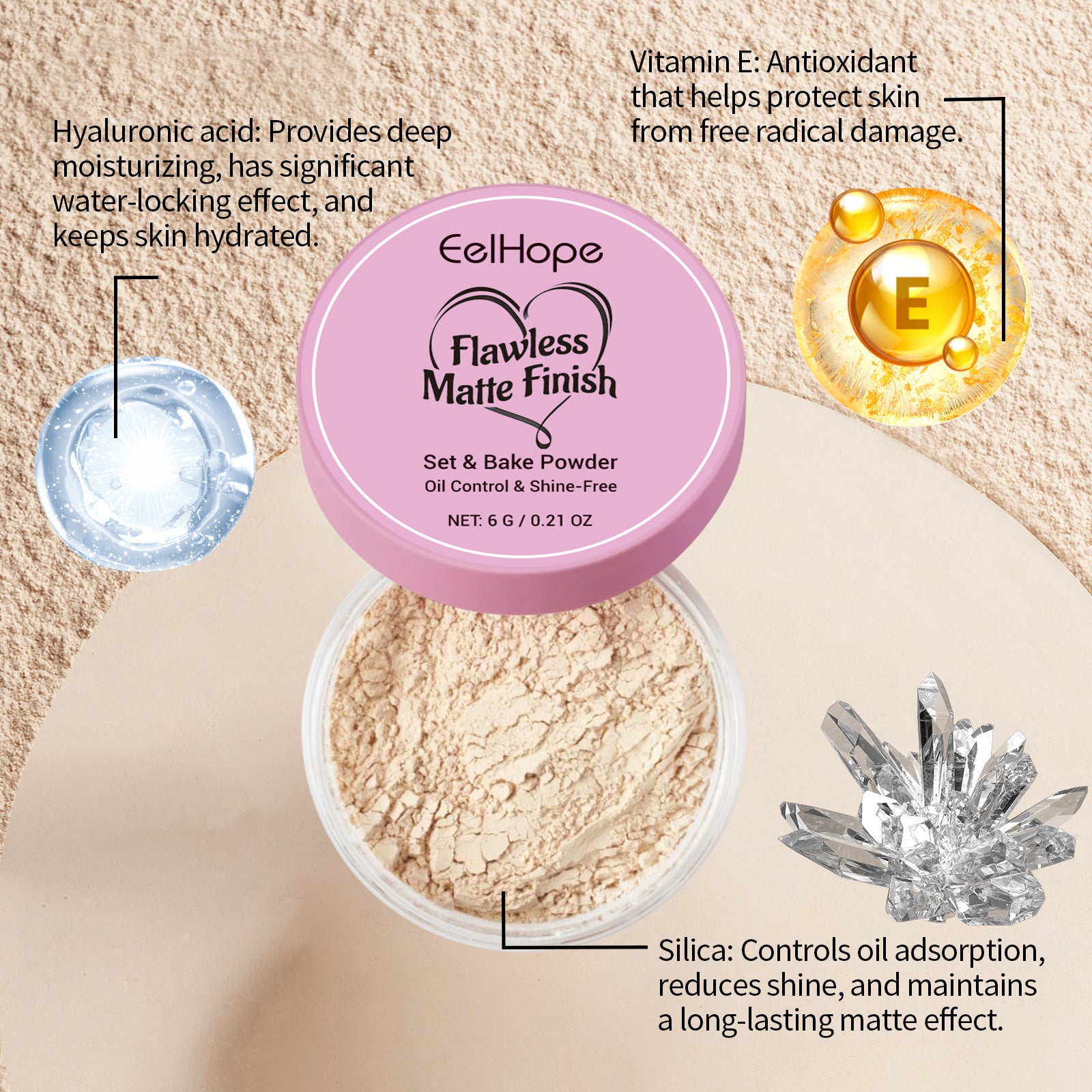 Finishing Loose Powder Light Oil Control Matte