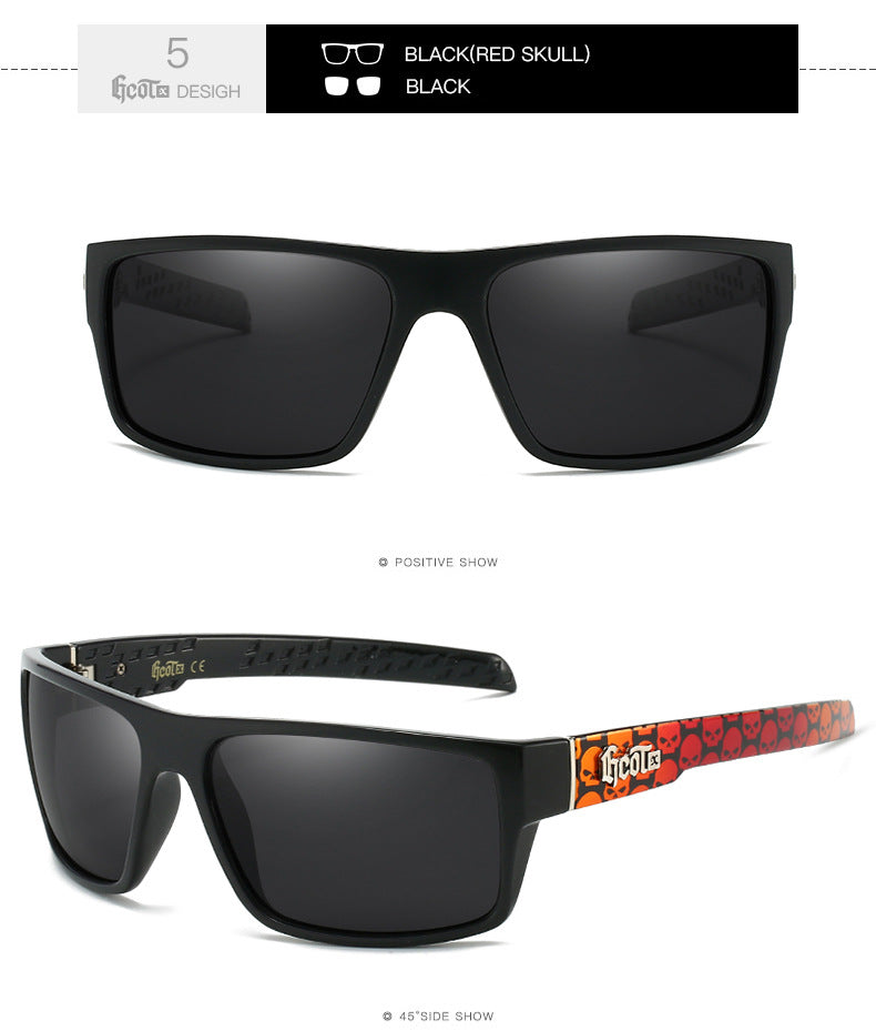 Motorcycle Bandit Style Hip Hop Fashion West Coast Polarized Sunglasses