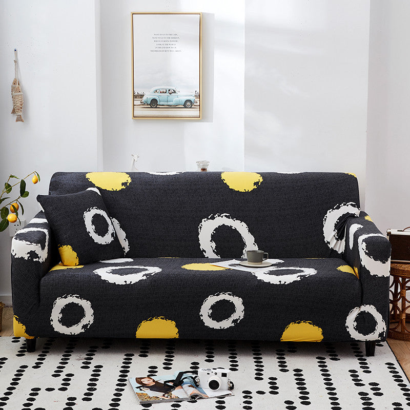 Elastic Sofa Slipcover All-inclusive Knitted High Elastic Beanbag Cover