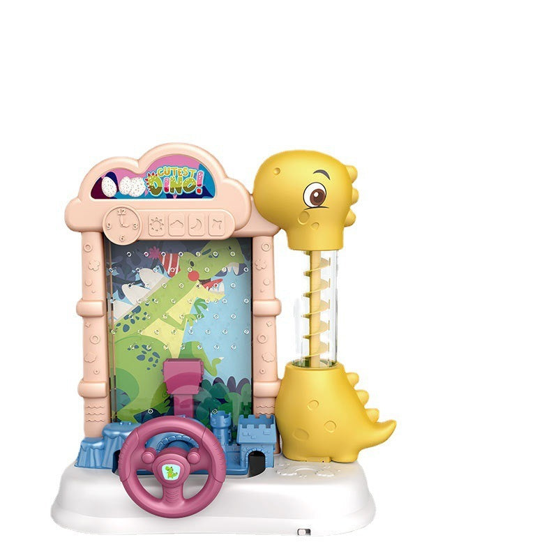 Dinosaur Board Game Bean Machine Electric Cycle Children's Educational Toys