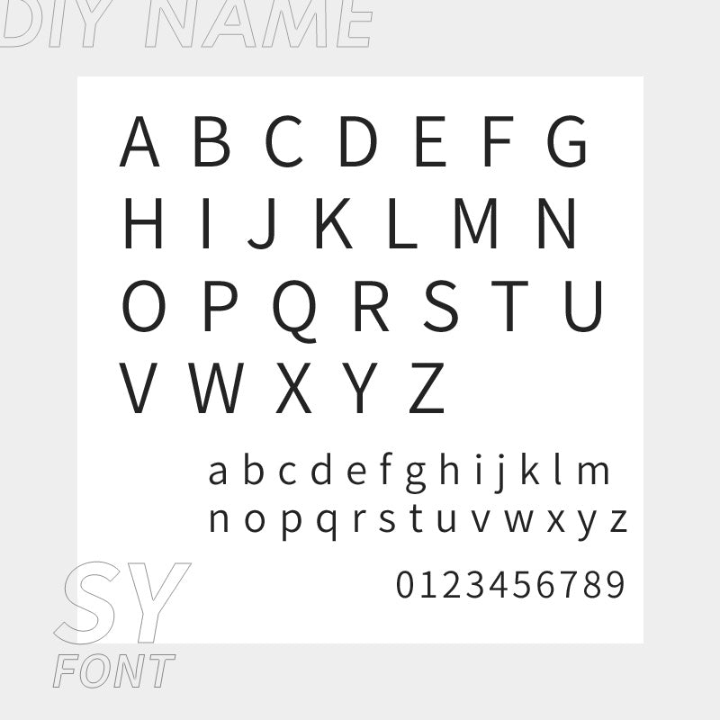 Bijoux personnalisés en acier inoxydable 316L, bracelet de cheville avec nom et alphabet anglais