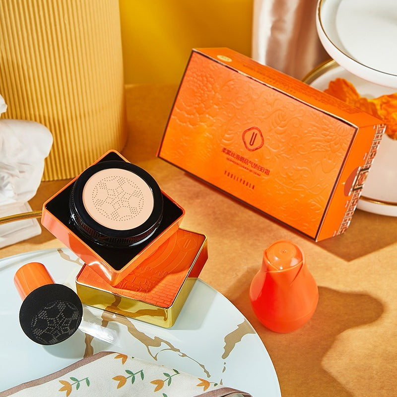 Mushroom Air Cushion Concealer Brightening Waterproof Sweat-proof Long Lasting Smear-proof Makeup