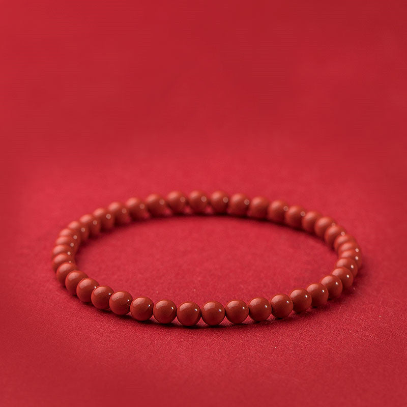 Women's Simple Natural Red Cinnamon Bracelet