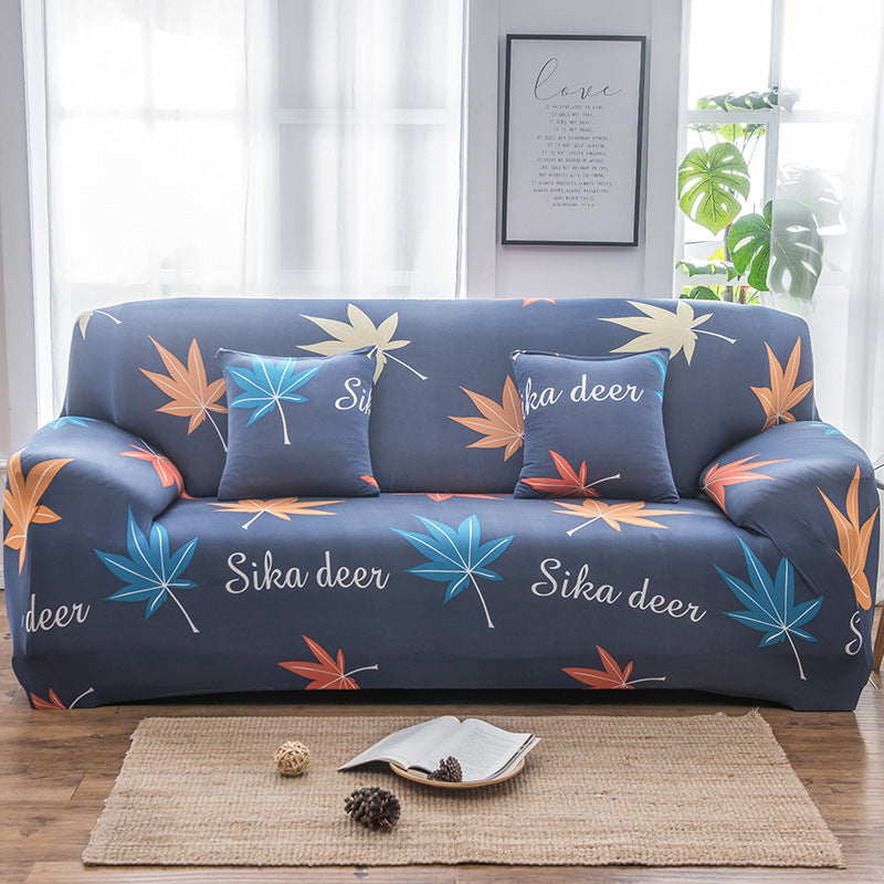 Simple and modern fabric combination all-inclusive sofa cover