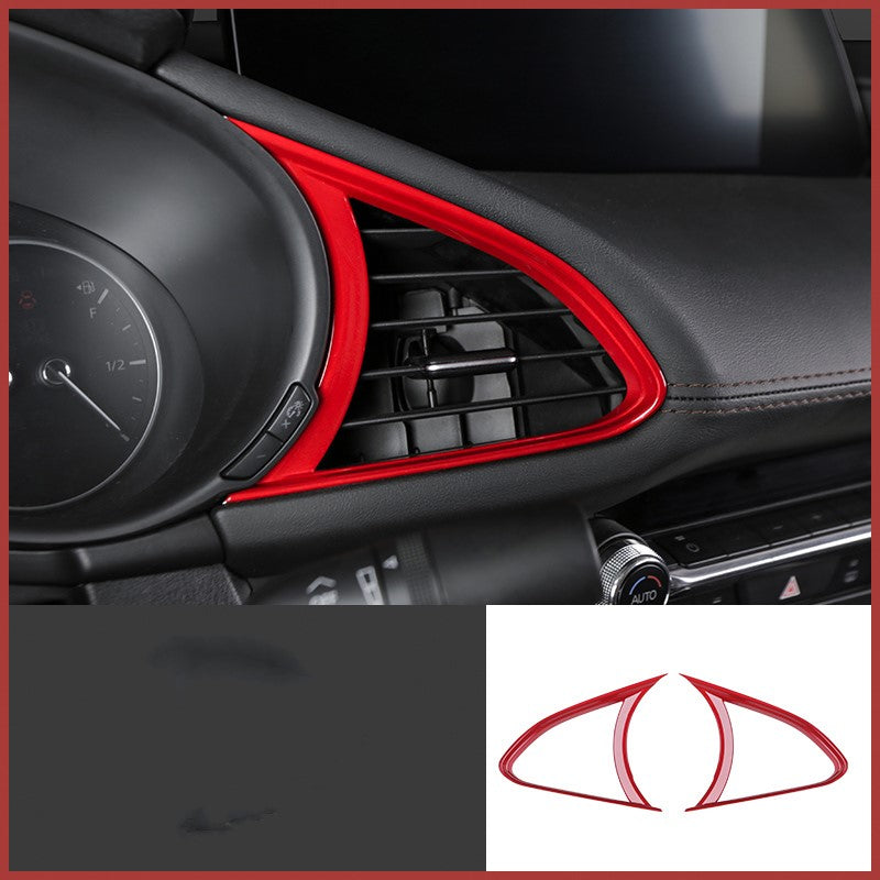 Decorative sequin stickers for interior control gears