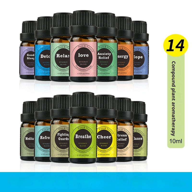 Aromatherapy Oil Fragrant Stone Special 10ML Indoor Oil-soluble Aromatherapy Plant Floral Tone 14 Candle Aromatherapy Oil