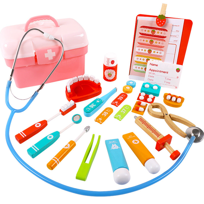 Children's Simulation Play House Doctor Toy Suit