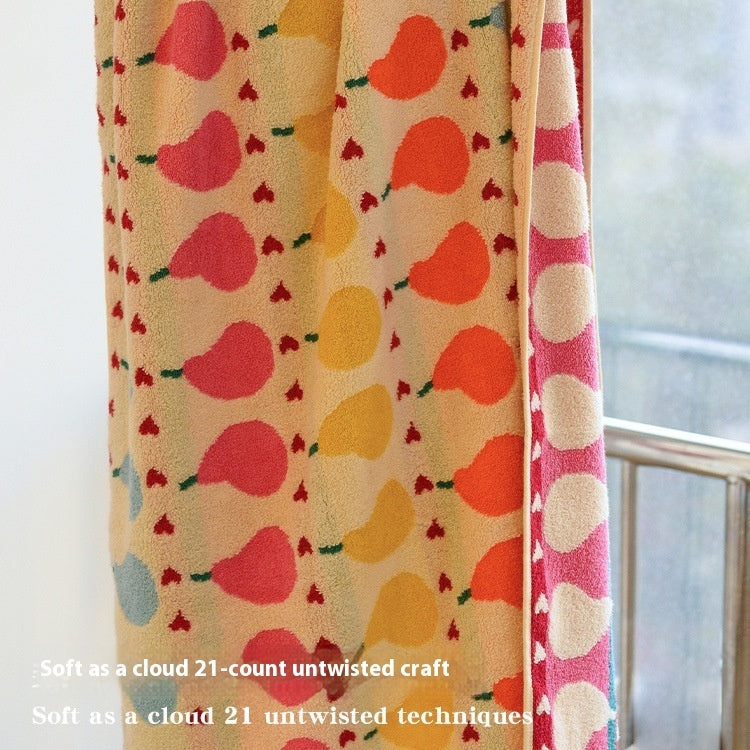 Bath Wrap Soft Absorbent Household Pure Cotton Bath Towel