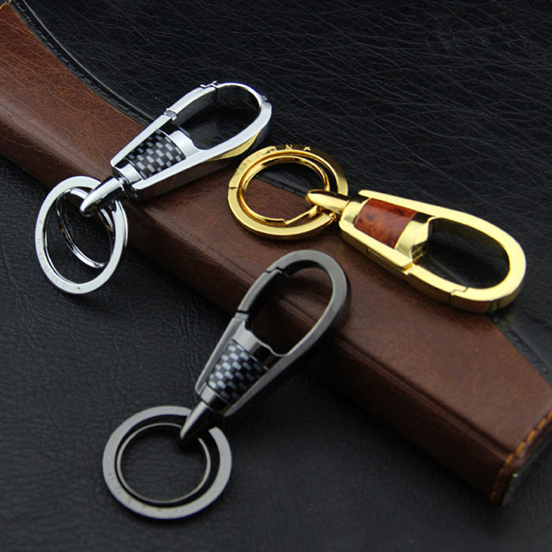 Men's Waist Mounted Car Metal Keychain