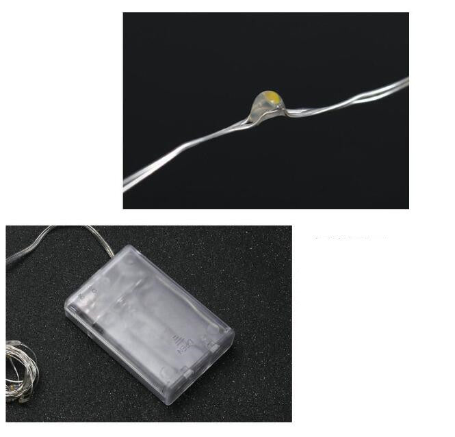 Button Battery Box Led Decorative String Lights