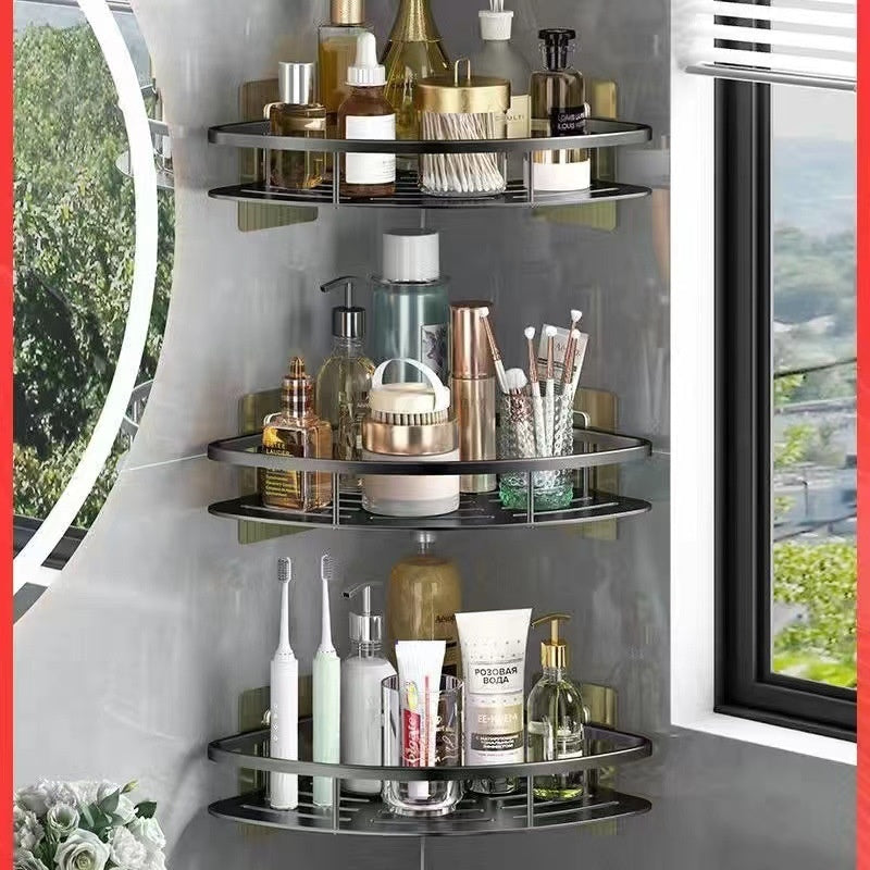 Wall-mounted Seasoning Rack Sink Draining Rag Rack Kitchen Domestic Sink Sponge Hanging Basket
