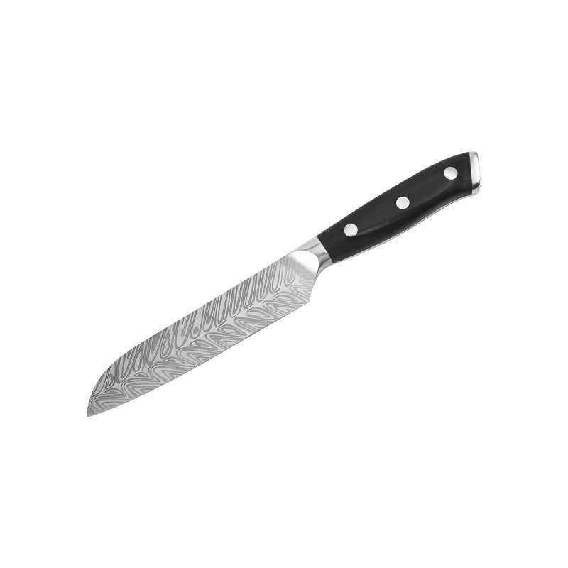 Hand Forged Color Wood Handle Kitchen Knife