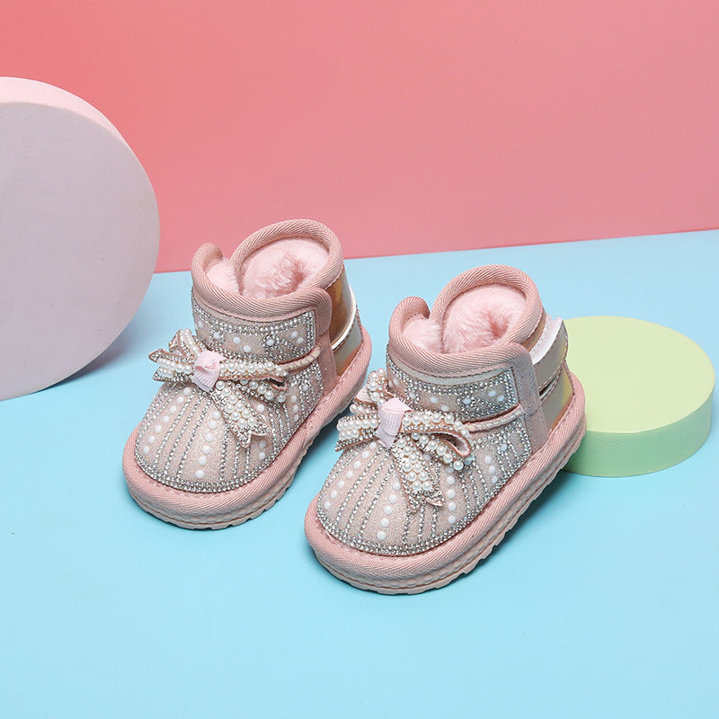 Fashionable And Simple Children's Soft-soled Toddler Shoes