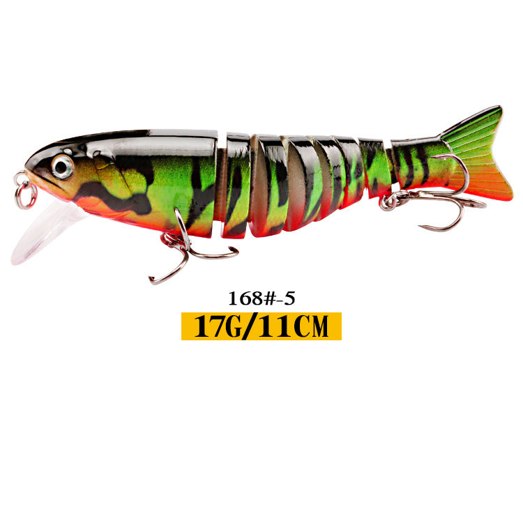 Multi-section Five-color Eight-section Lure Set