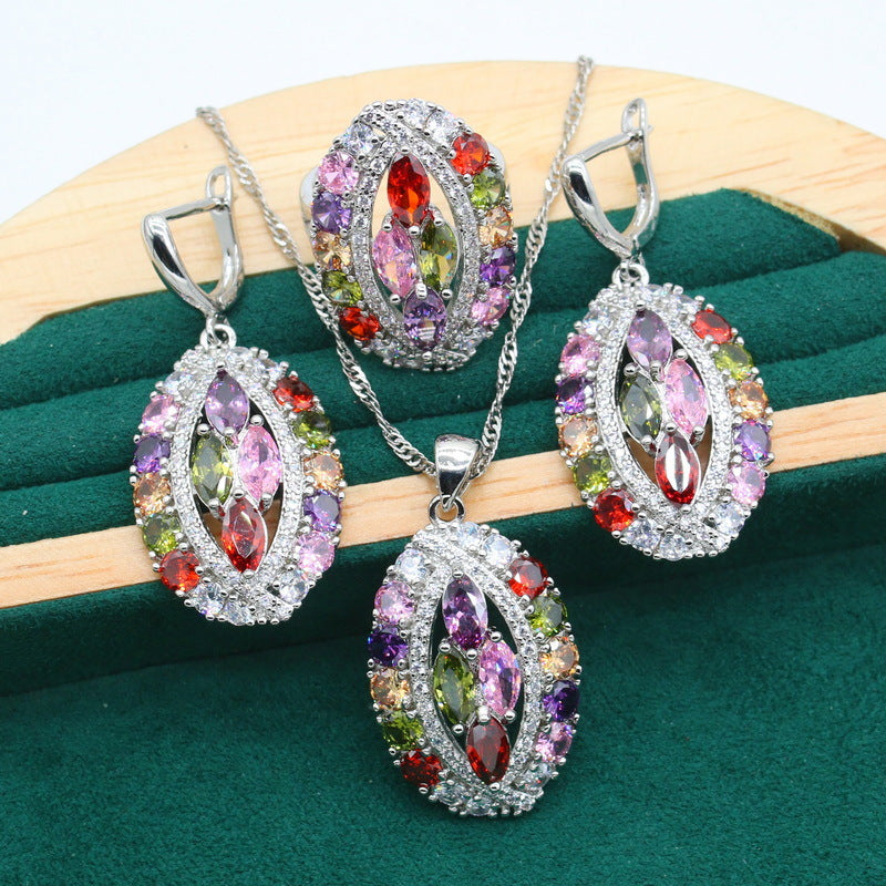 European And American Fashion Ring Ornament Suit