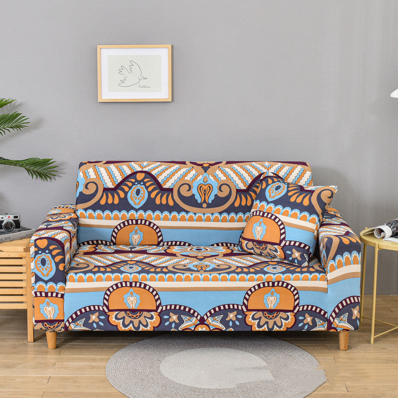 All-inclusive Sofa Cover Stretch Full Covering Fabric Craft Four Seasons