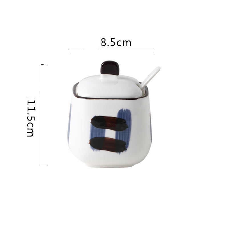 Japanese Seasoning Bottle Ceramic Household Clothes