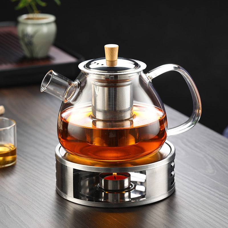 Large Teapot Heating High Temperature Resistance Tea Water Separation