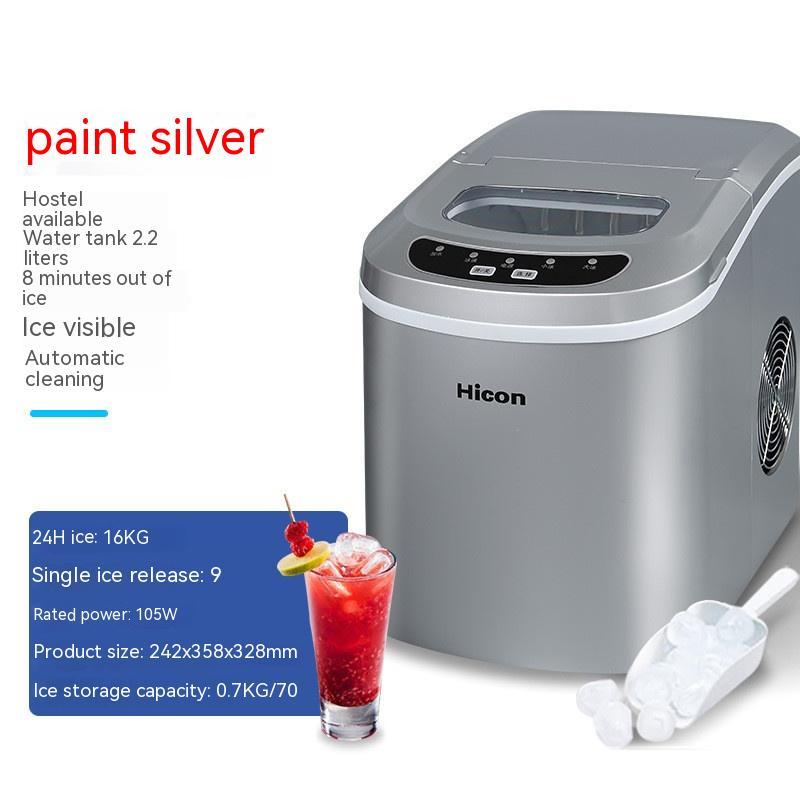 Machine à glaçons compacte pour usage domestique, remplissage manuel d'eau pour salon de thé