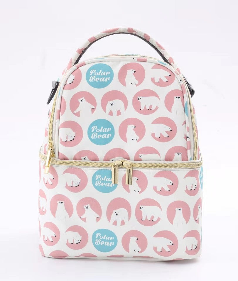 Sac à Langer Sac Isotherme Biberon Sac Rangement Maman pour Affaires de Bébé Accessoires Poussette