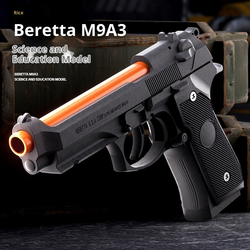 M9A3 Mechanical Linkage Continuous Hair Throwing Shell Toy Gun