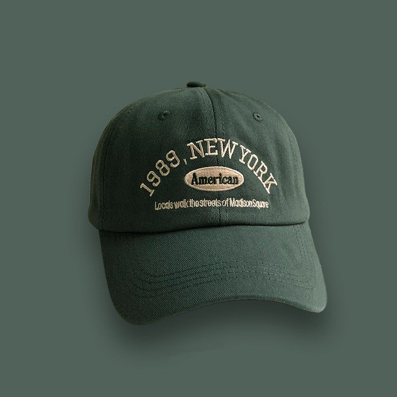 Casual Versatile Curved Brim Sunscreen Baseball Hat