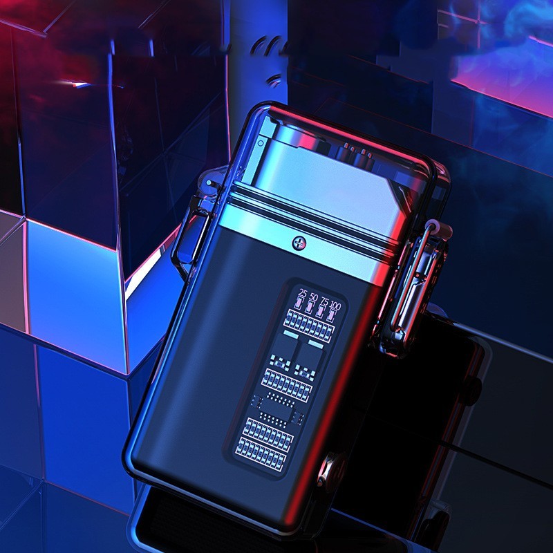 One Machine Three-purpose Multifunctional Lighter Transparent Arc