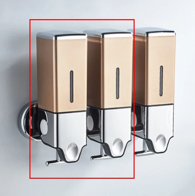 Household Toilet Manual Pull Rod Soap Dispenser