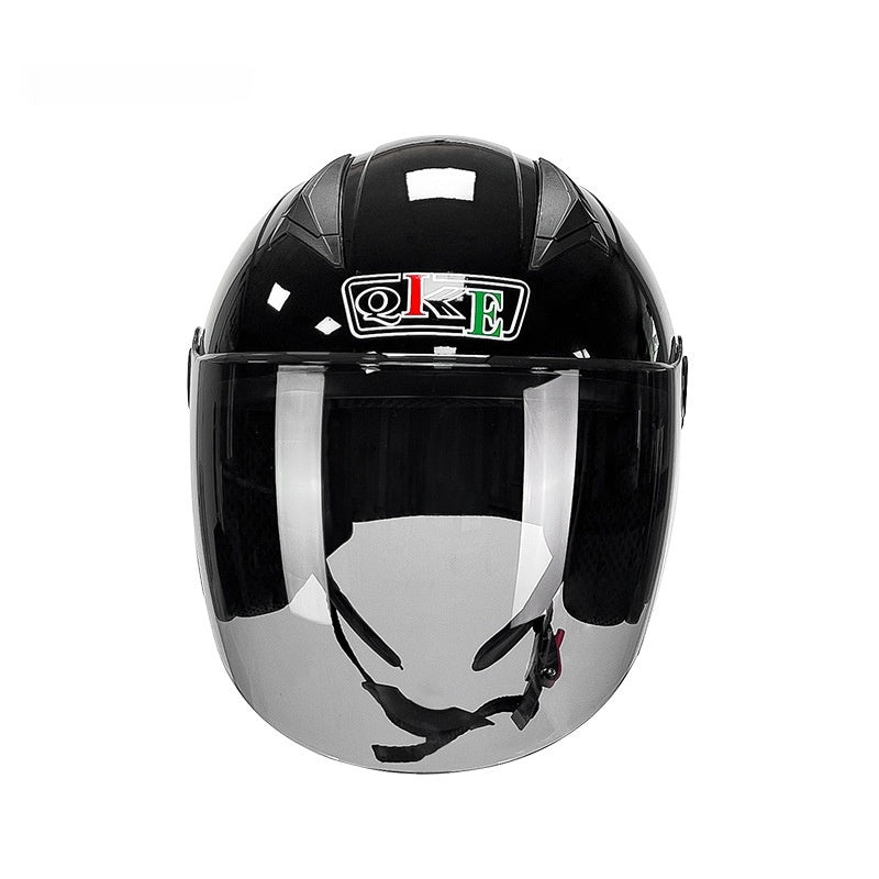 Three-quarter Helmet Electric Car Motorcycle Four Seasons Universal Riding Helmet