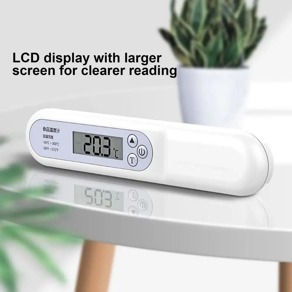 Oil Folding Probe Type Food Thermometer