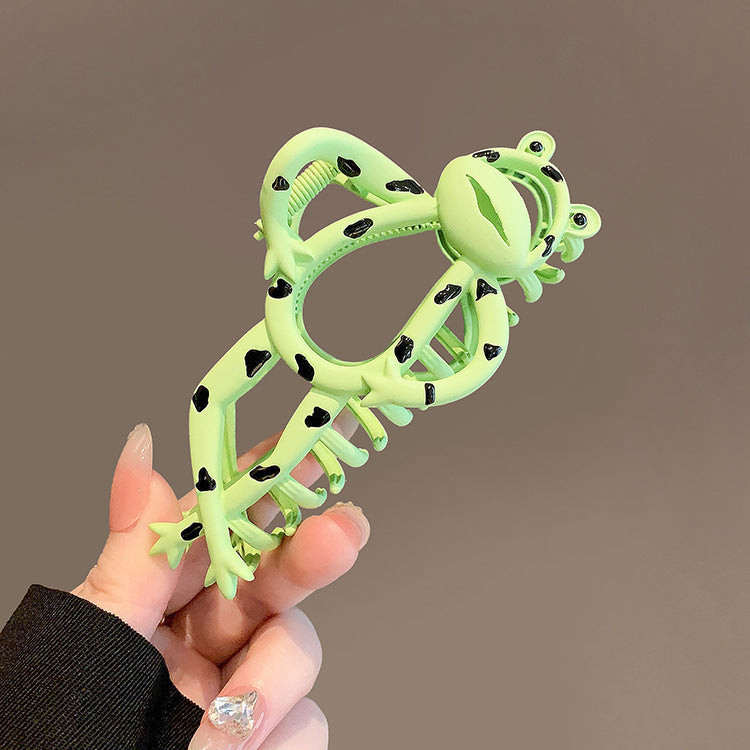 Cartoon Funny Frog Shark Clip Cute Fashion Grip