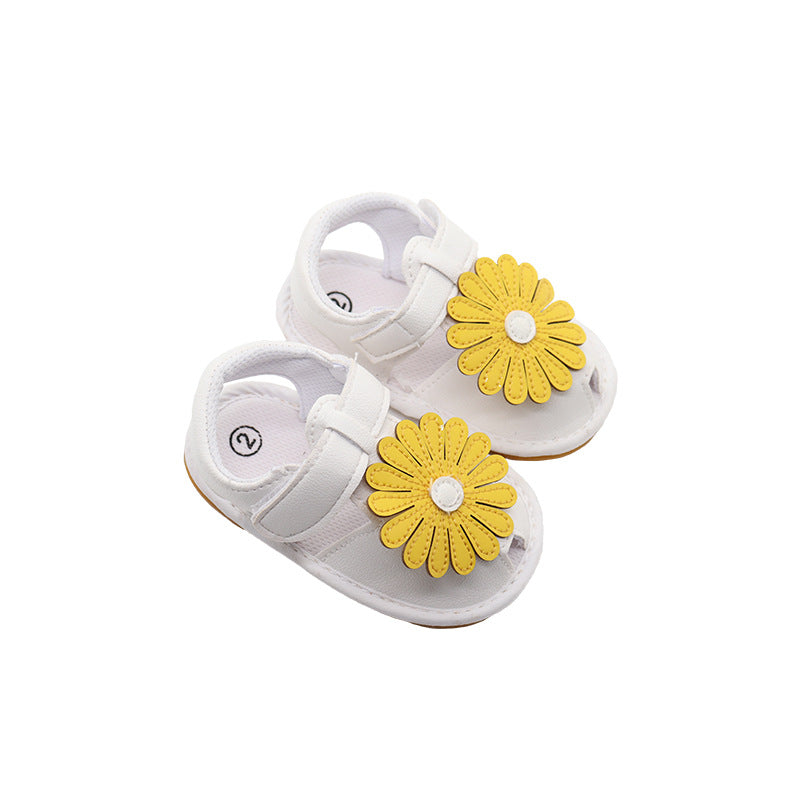 New Baby Shoes Summer Spring And Autumn Sandals Foreign Trade Korean Style Baby Toddler Shoes Princess Style Soft Bottom Children's Shoes