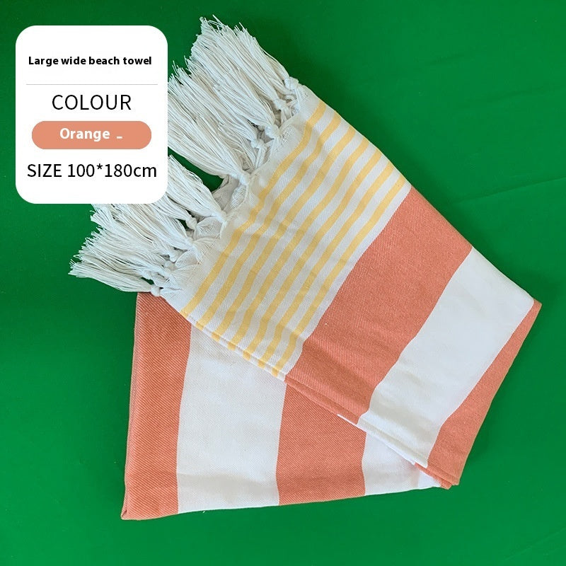 Blype Tassel Plus-sized Thick Absorbent Bath Towel