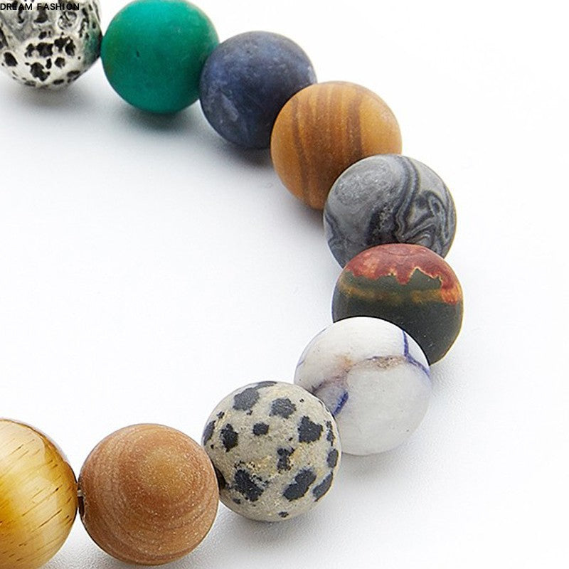 Fashion Street Hip-hop All-match Ins Planet Bracelet