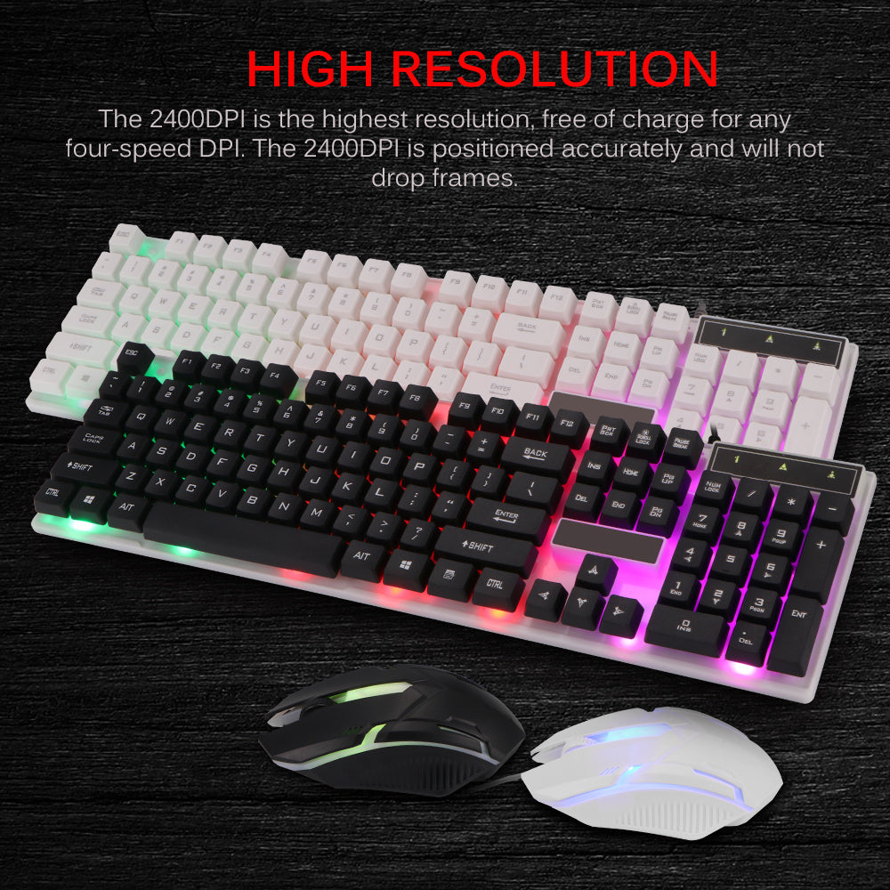 Keyboard And Mouse Set Business Home Wired