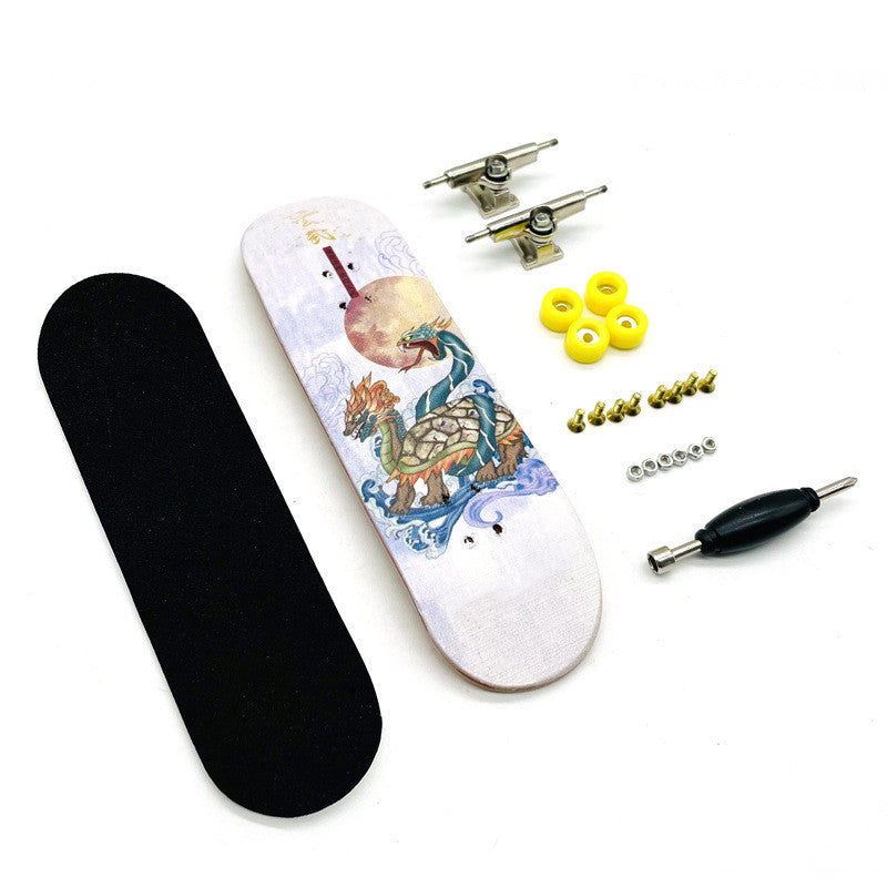 Finger Skateboard Maple Double Rocker