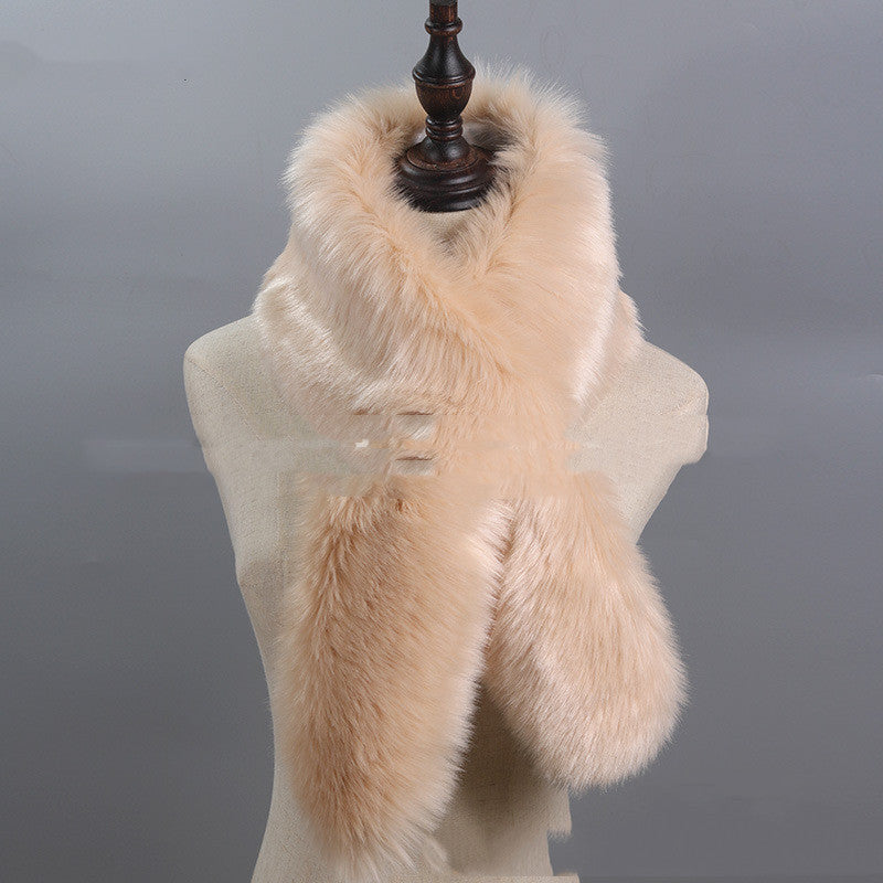 All-match Scarf Bib Shawl Female Gray