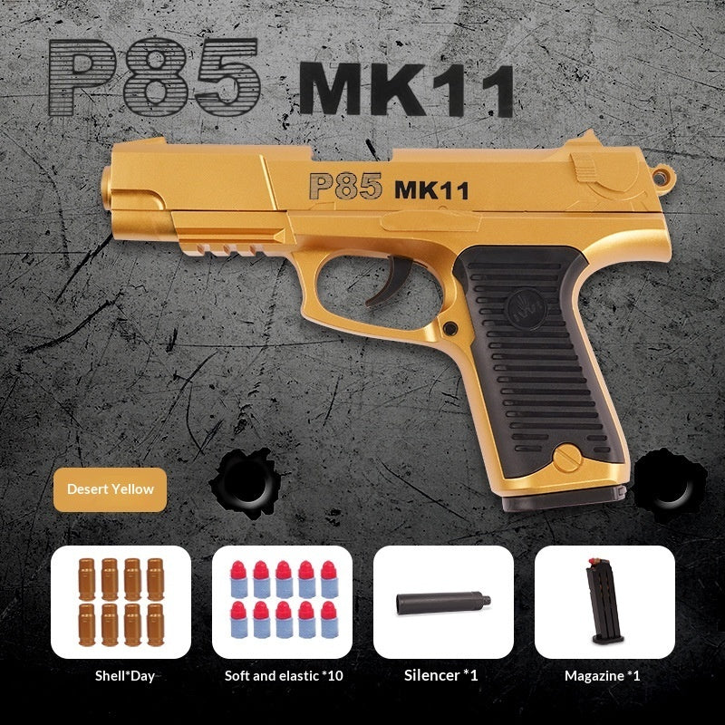 Childrens Toy Soft Bullet Gun Bullets Realistic-looking Pistol