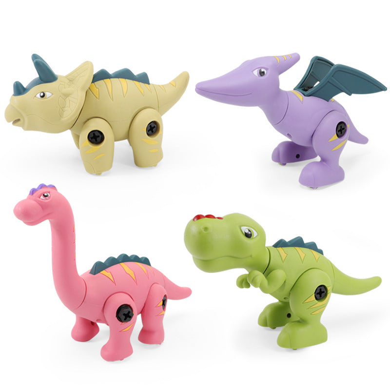Child Boy Intelligence DIY Assembling Dinosaur Toy