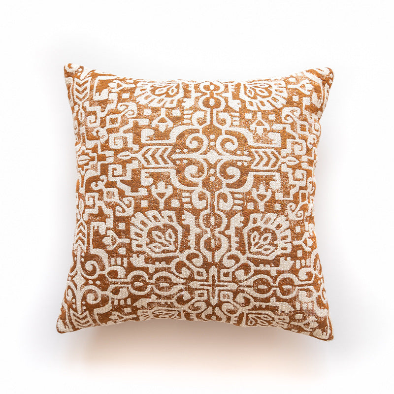 Ethnic Style Yarn-dyed Elephant Throw Pillow Cushion