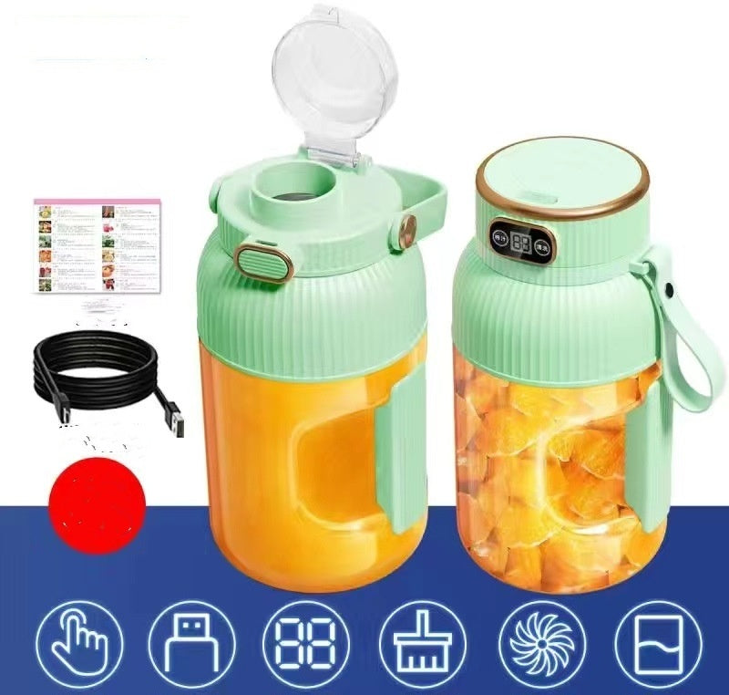 Presse-agrumes multifonction portable et compact