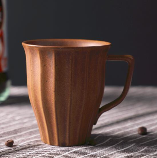 Japanese Style Ceramic Retro Breakfast Cup Stoneware Coffee Cup