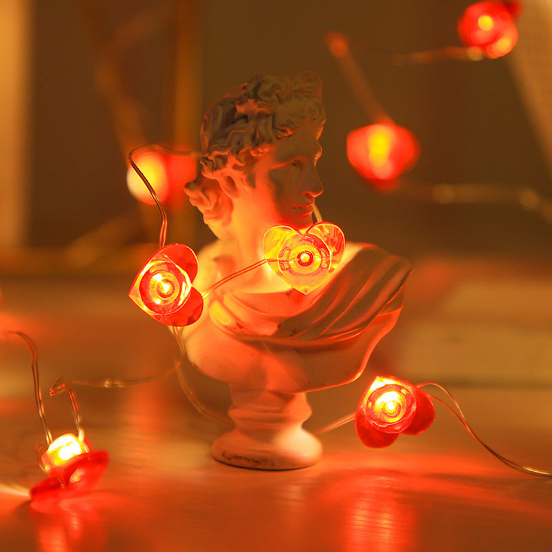 LED Love Copper Wire Starry Valentine's Day Trunk Proposal Light