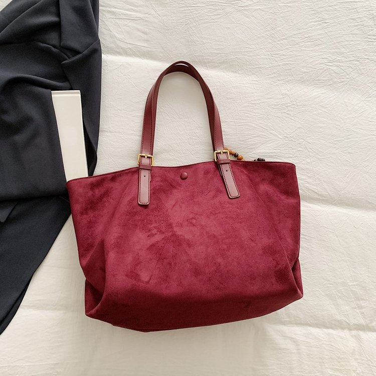New Retro Fashion Large Capacity Shoulder Bag Women