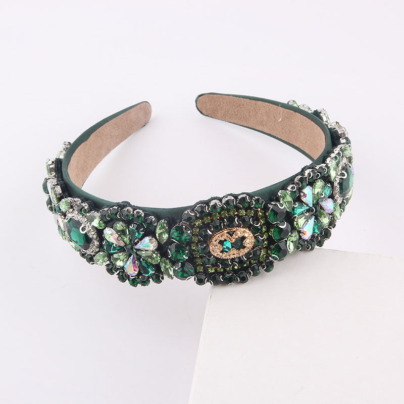 Fashion And Fully-jewelled Gorgeous Baroque Headband